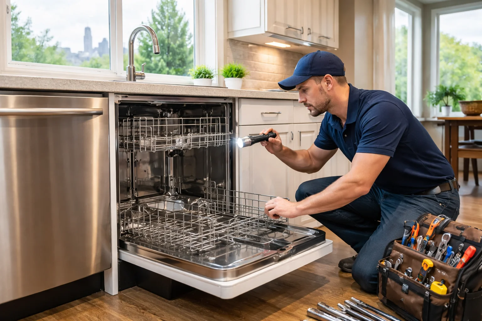 dishwasher repair in Burr Ridge, IL