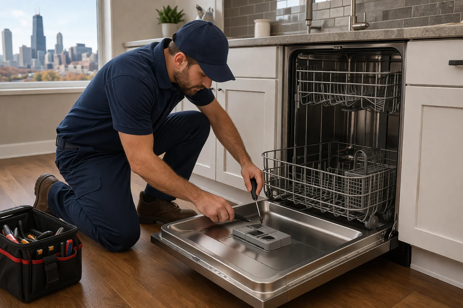 dishwasher repair in Western Springs, IL