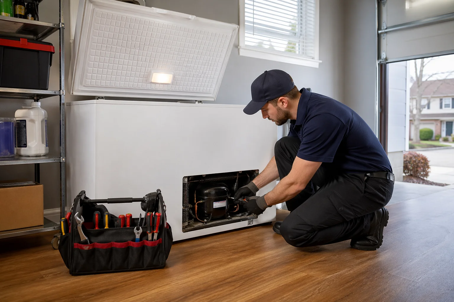 freezer repair in Wheaton, IL