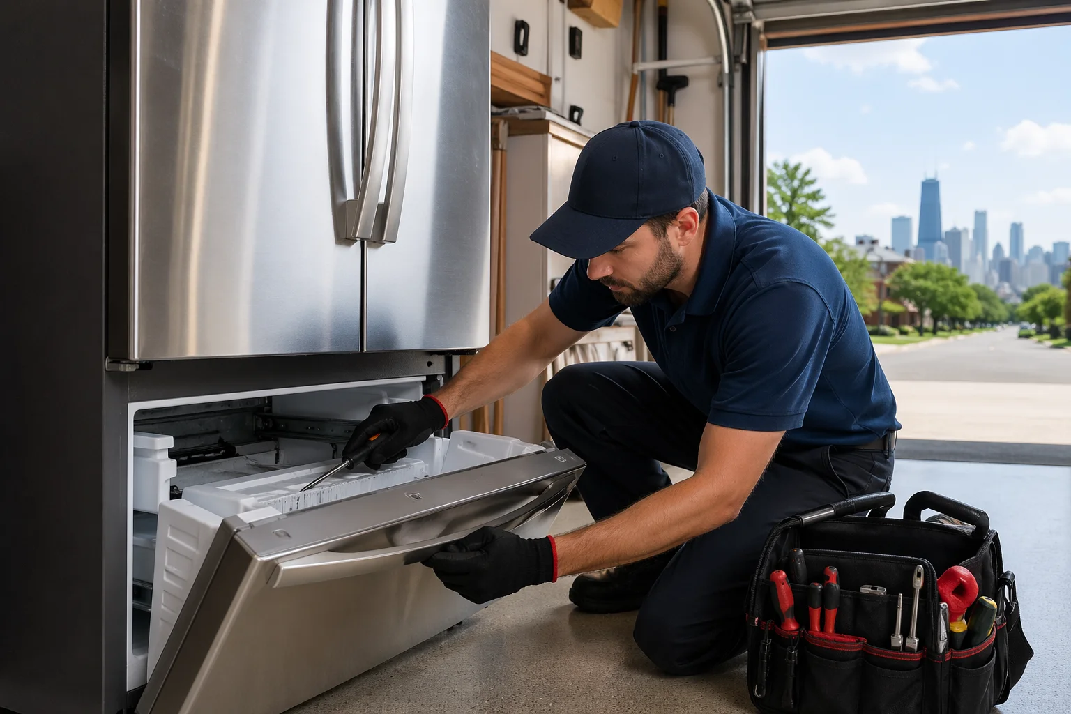 freezer repair in Elmhurst, IL