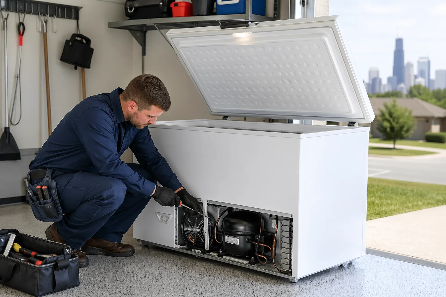 freezer repair in Kenilworth, IL