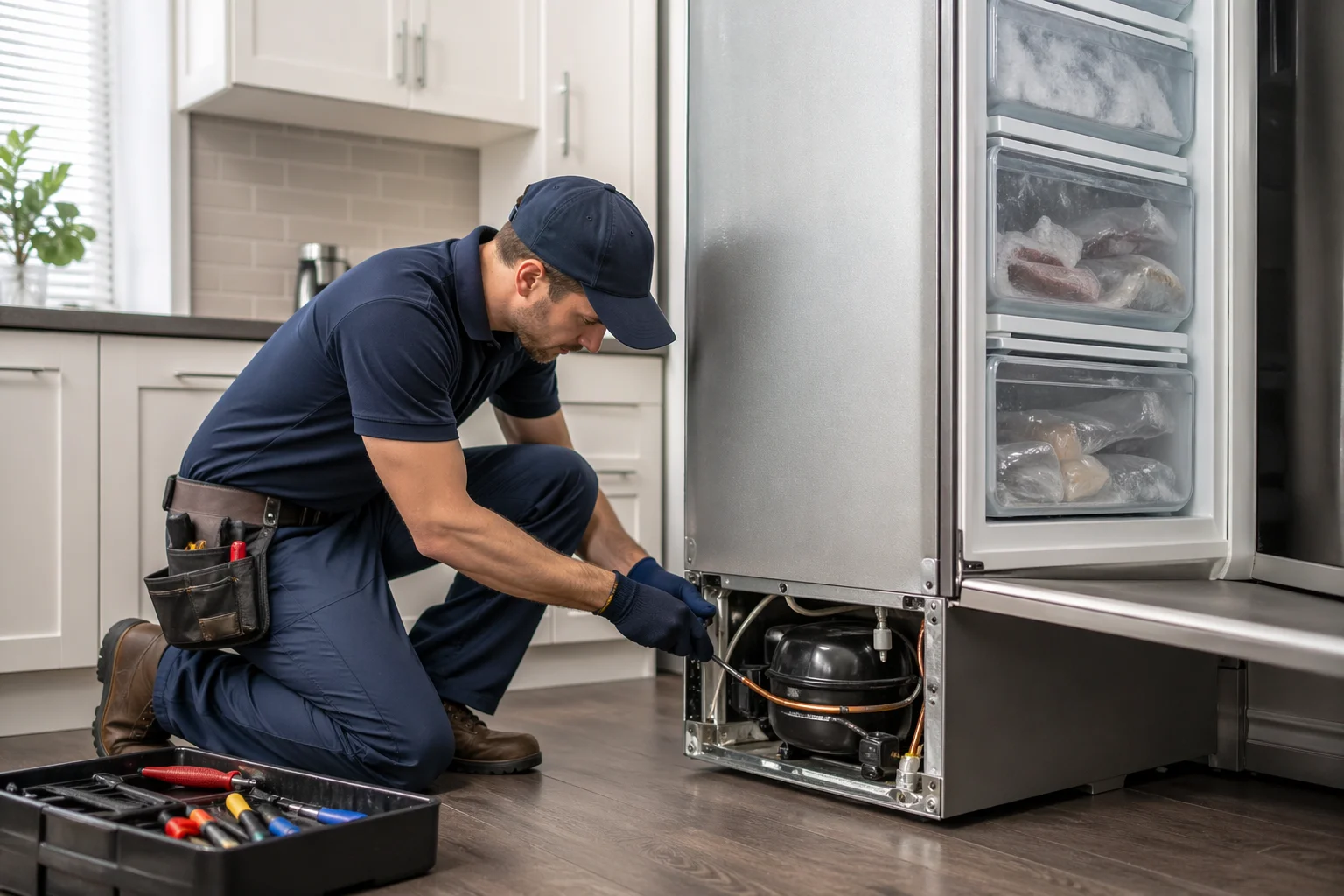 freezer repair in Lake Bluff, IL