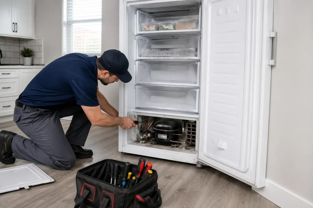 freezer repair in Elgin, IL
