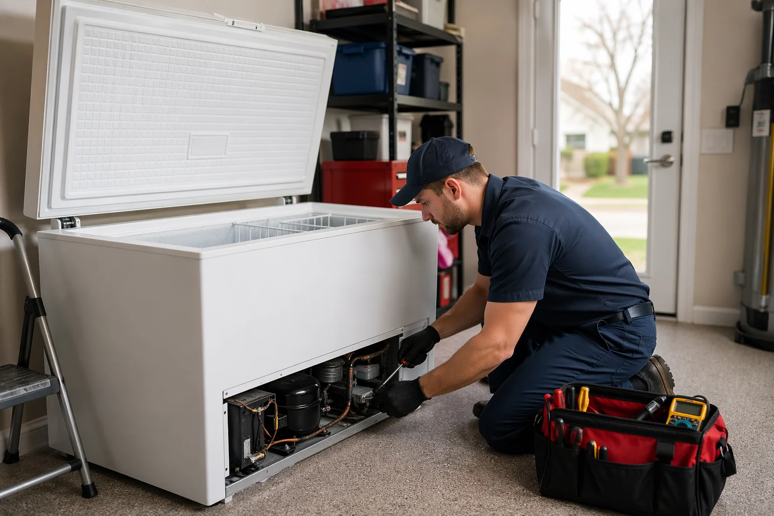 freezer repair in Aurora, IL