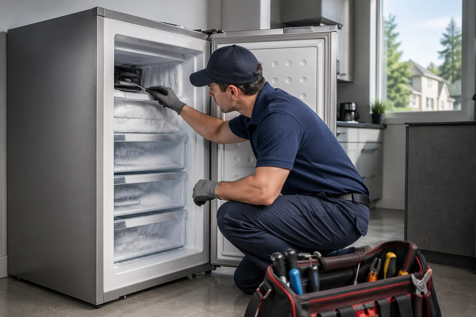 freezer repair in Burr Ridge, IL