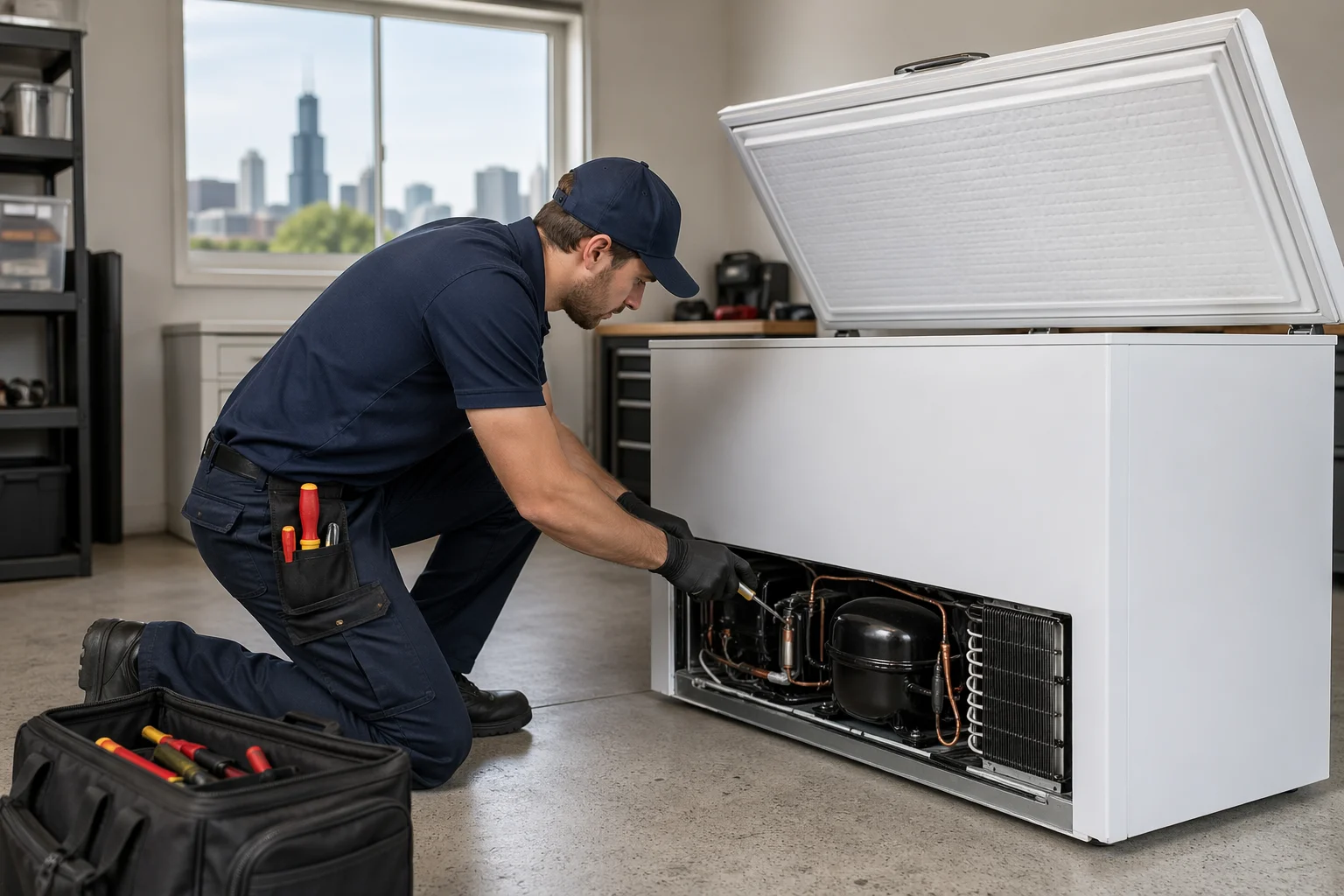 freezer repair in North Barrington, IL