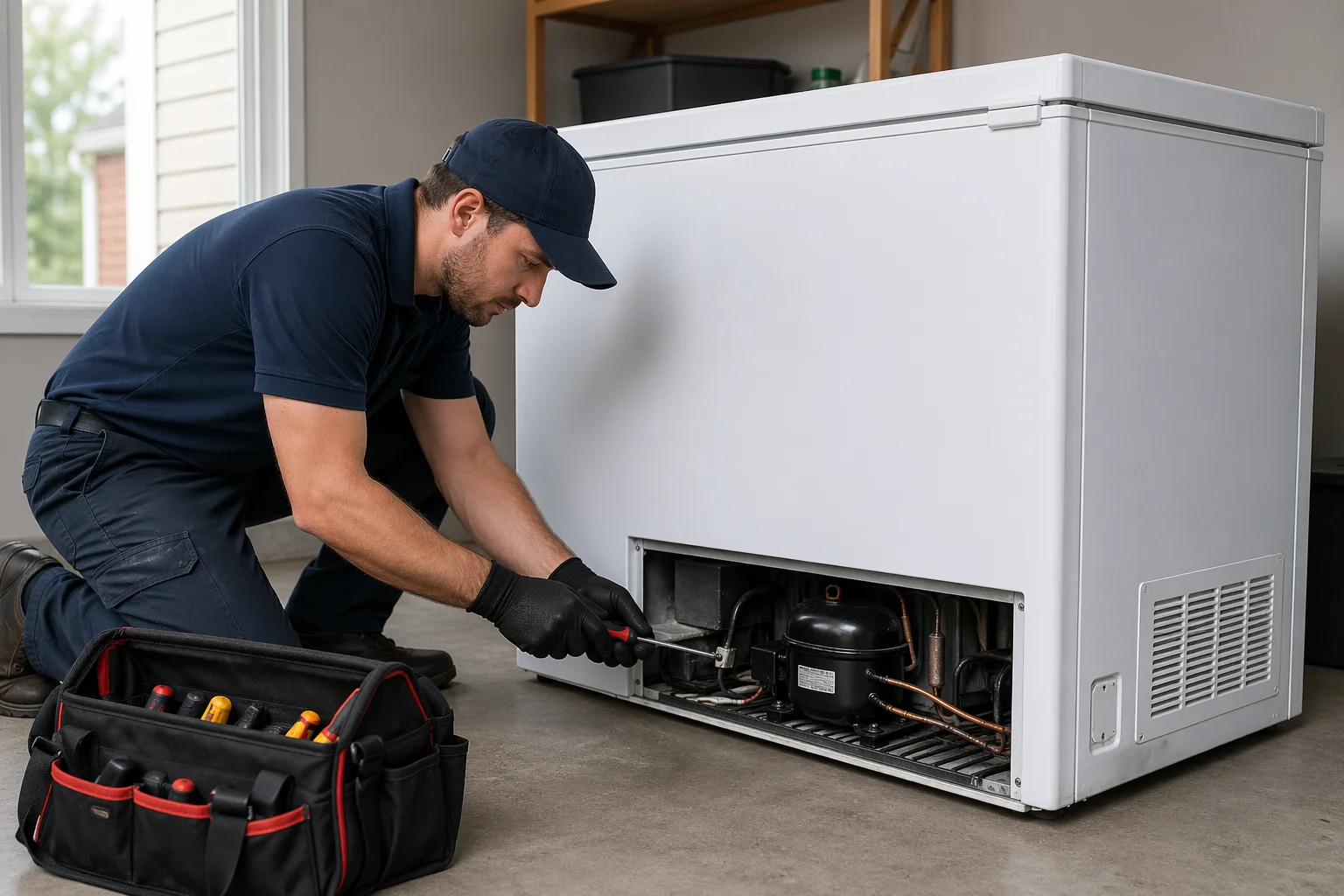 freezer repair in Streamwood, IL