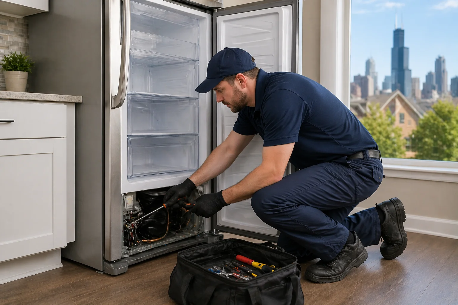 freezer repair in St Charles, IL
