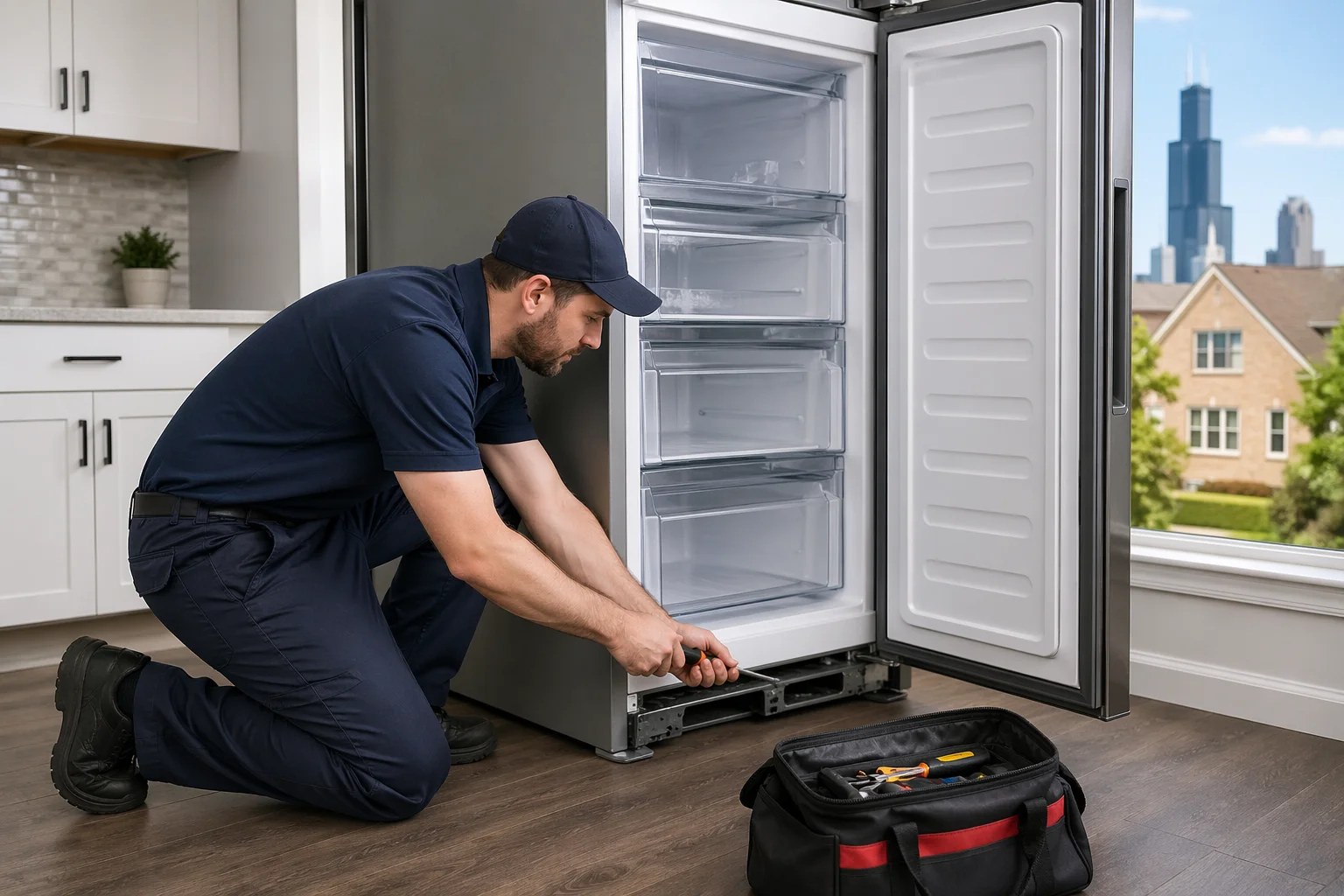 freezer repair in Western Springs, IL