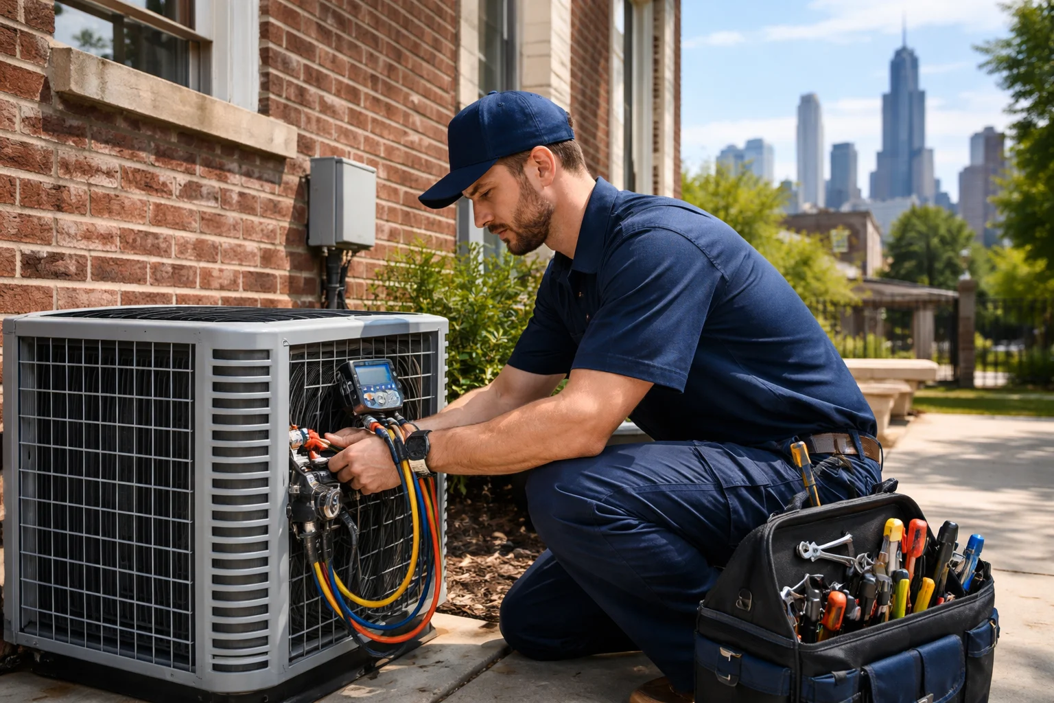 hvac repair in North Barrington, IL