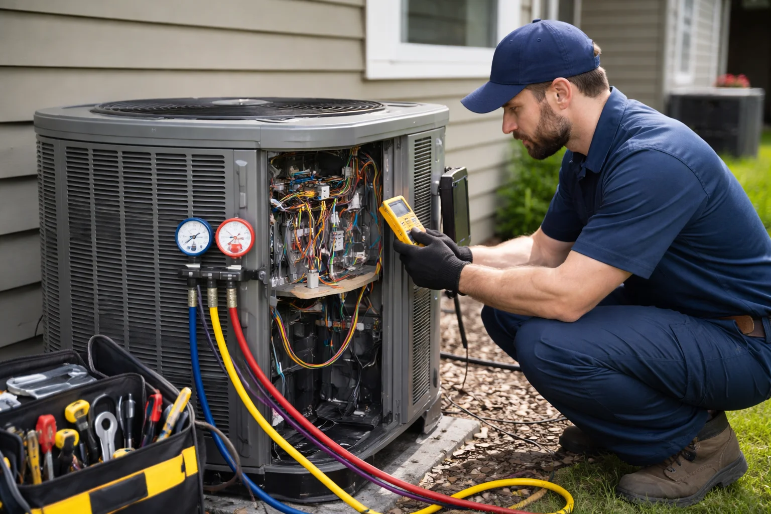 hvac repair in Wood Dale, IL