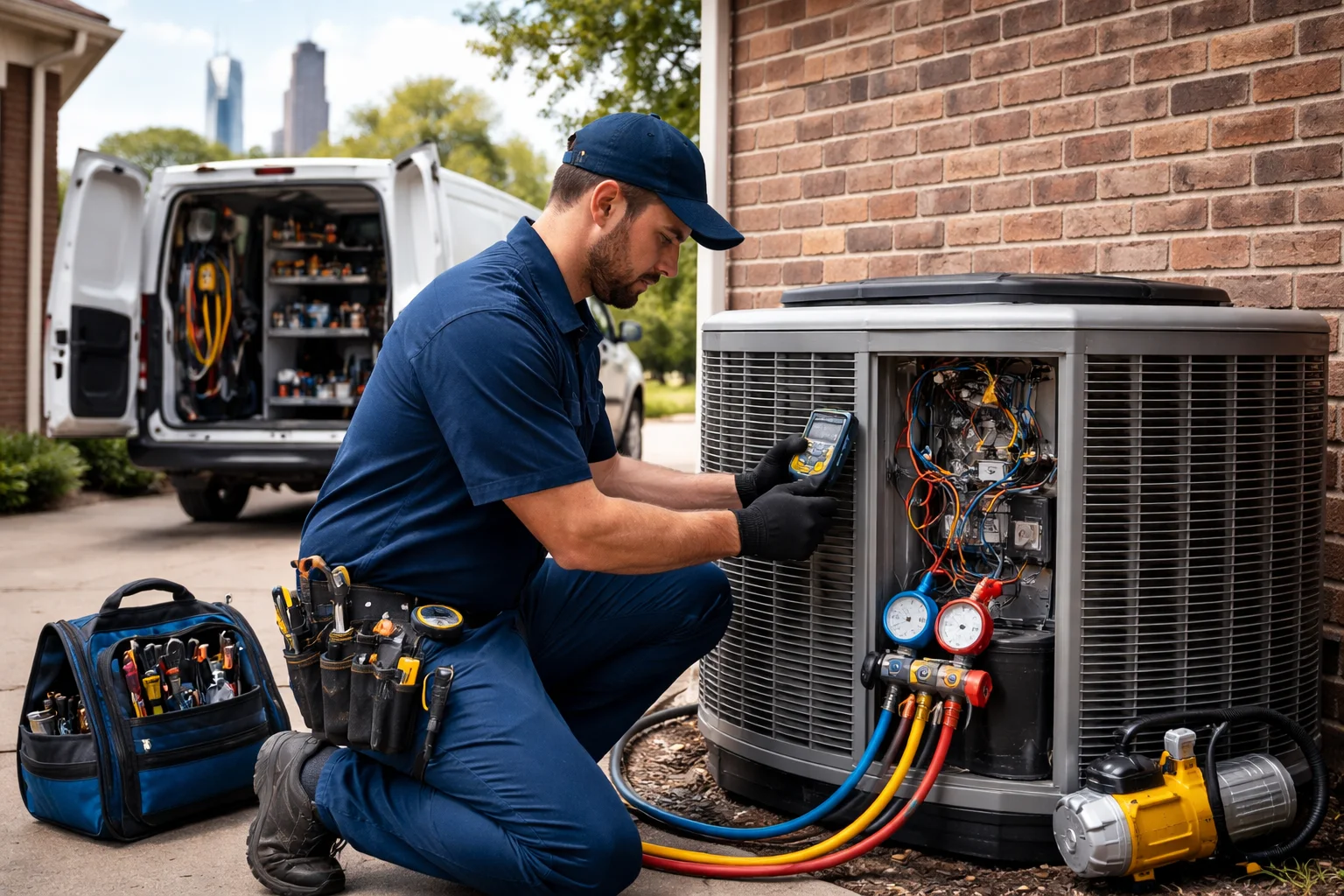 hvac repair in Bloomingdale, IL